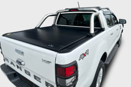 Black Venom Electric Roller Shutter to suit Ford Ranger PX1 PX2 PX3 (2012-2022)